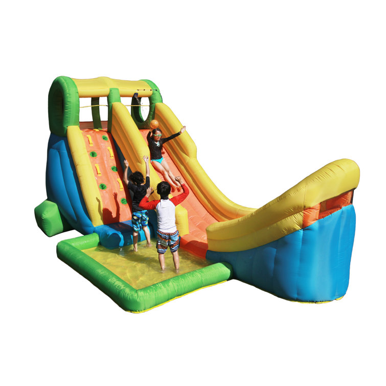 Natus Inc Inflatable Half Pipe Water Slide & Reviews Wayfair